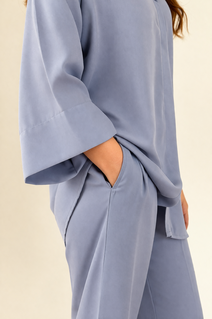 Cloud Grey Co-Ord Set