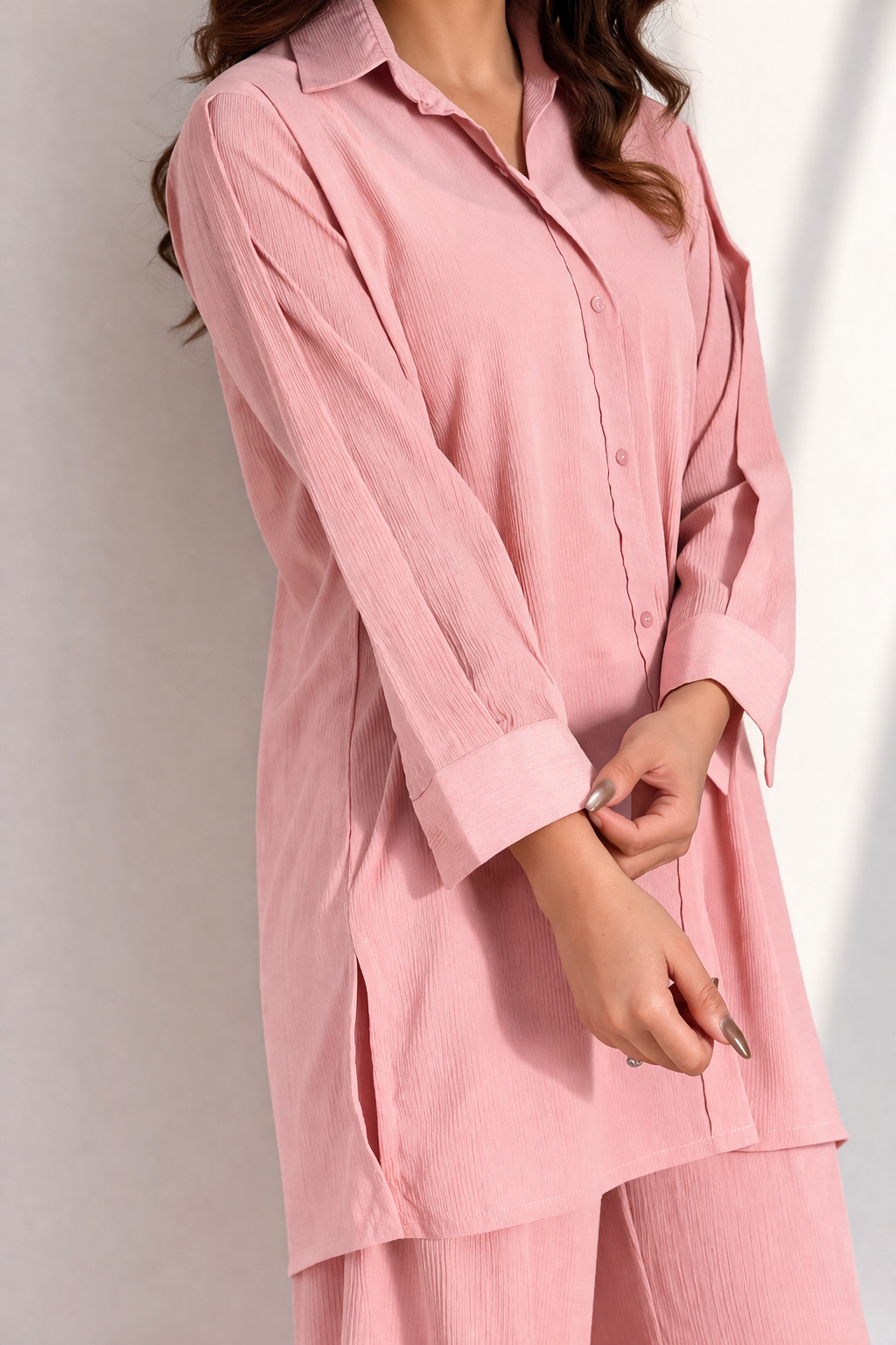 Tea Pink Flow Co Ord Set
