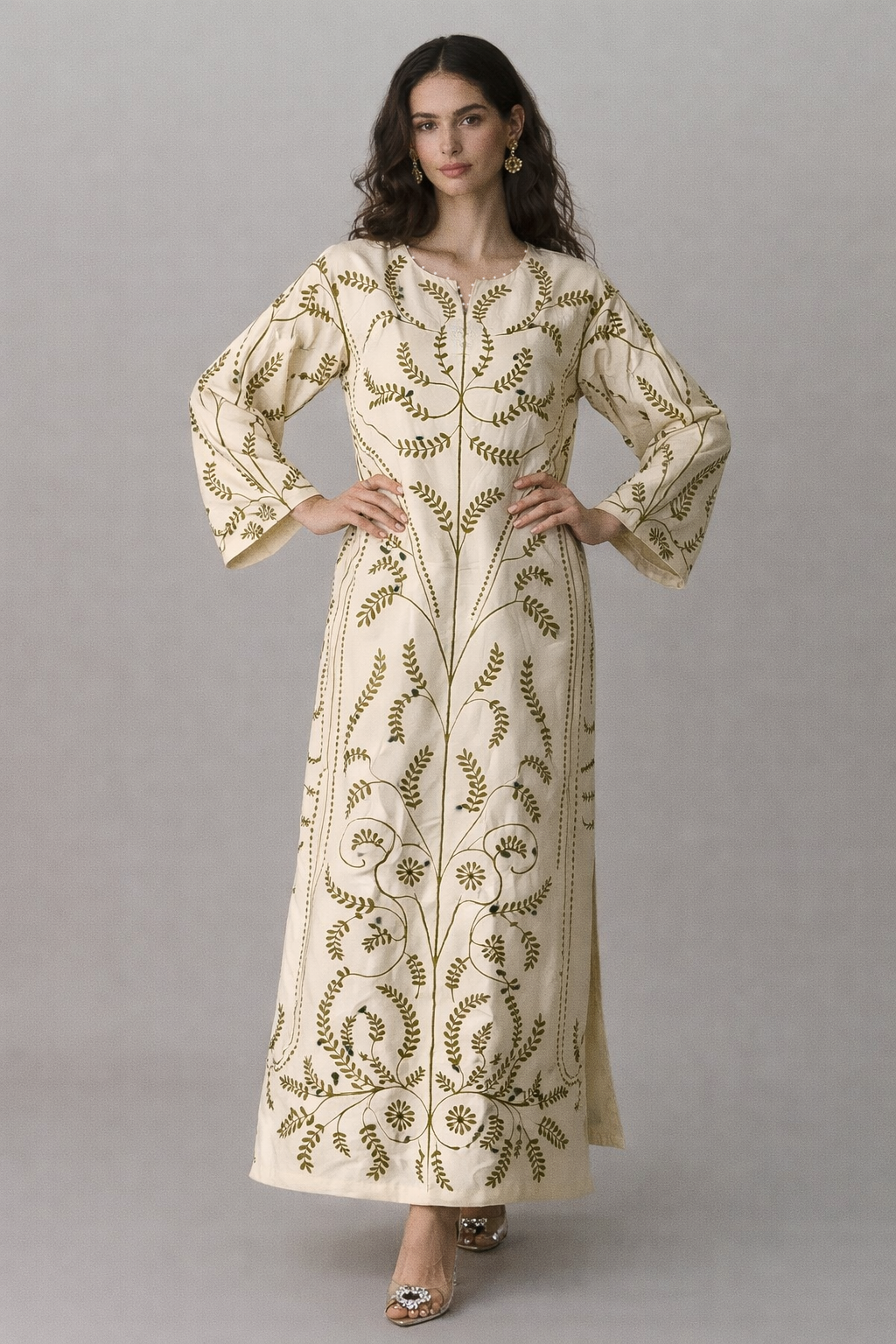 Celeste Olive Kaftan