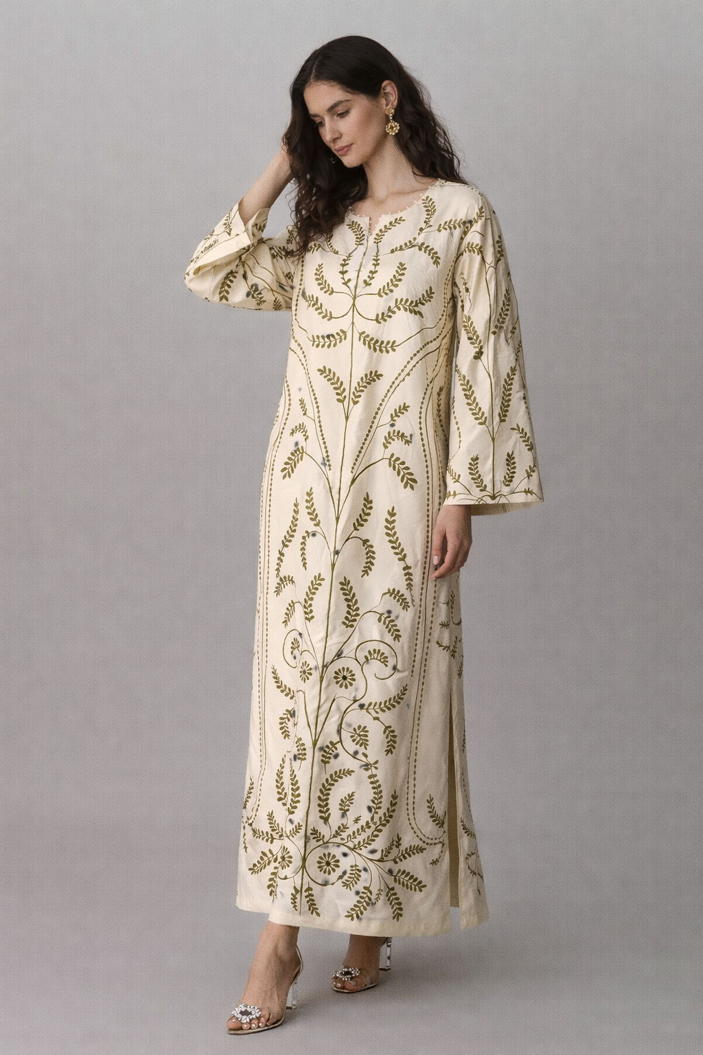 Celeste Olive Kaftan