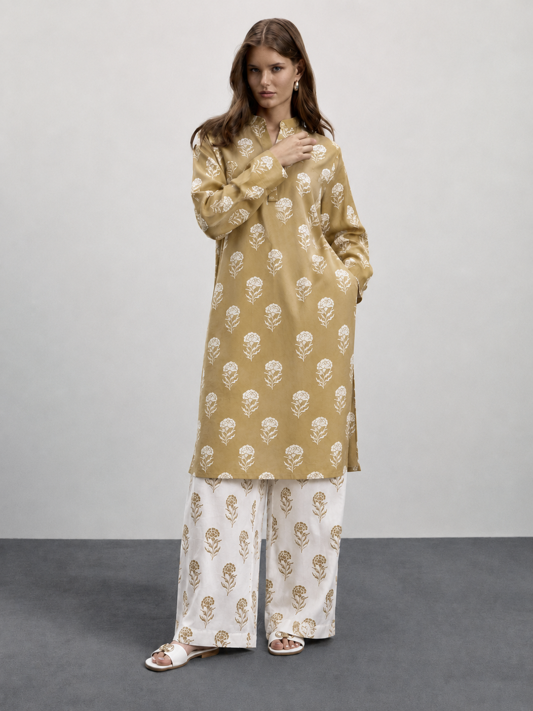 Sand Dune Printed Co-Ord Set