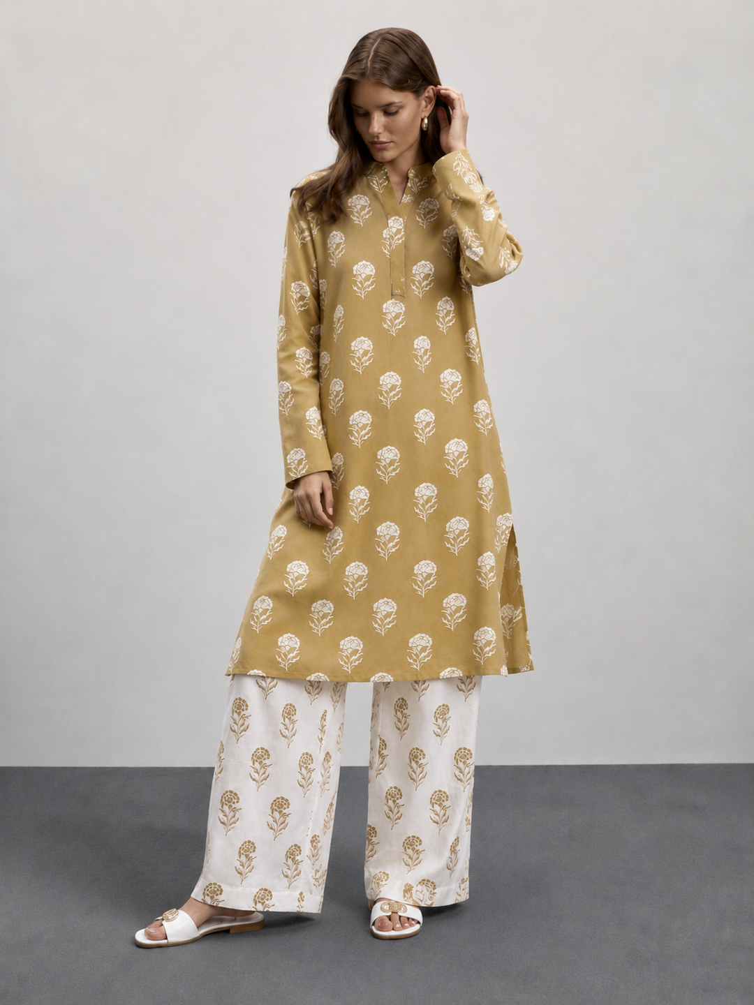 Sand Dune Printed Co-Ord Set