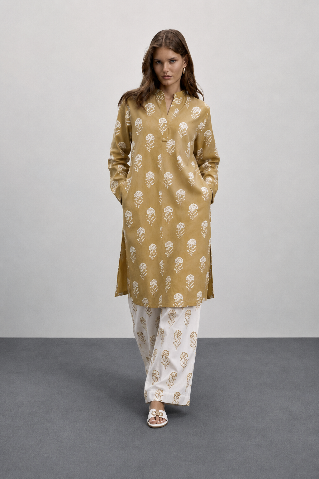 Sand Dune Printed Co-Ord Set