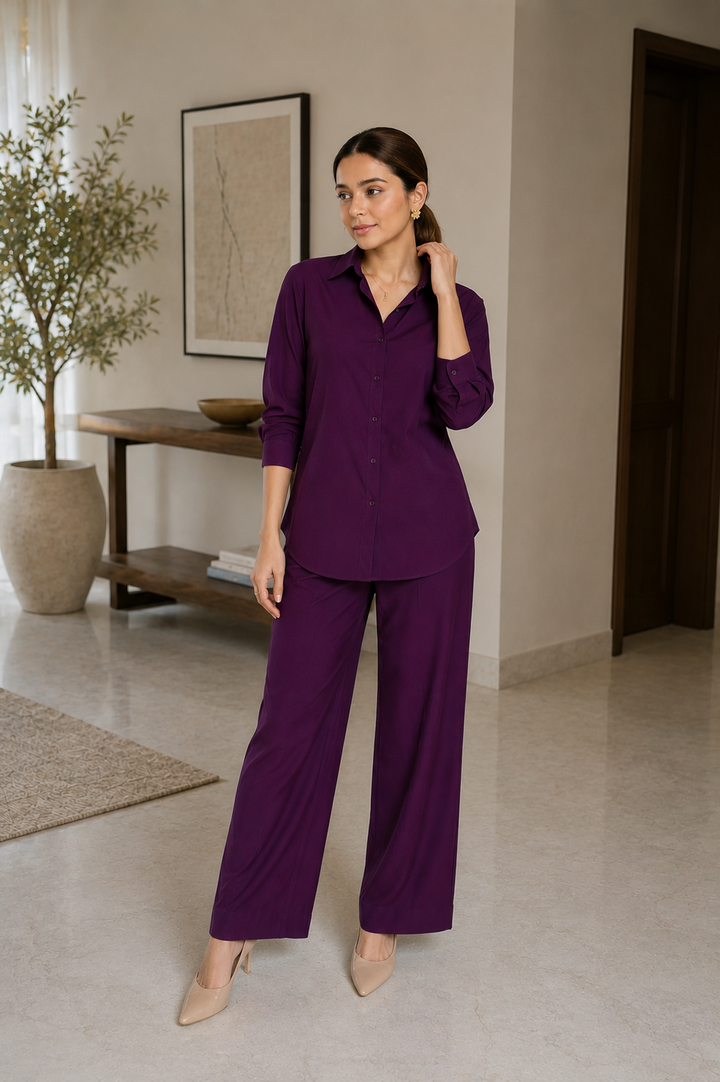 Plum Co-Ord Set