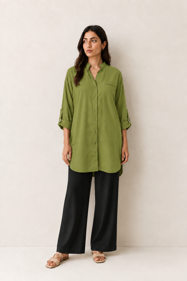 Olive Green Shirt