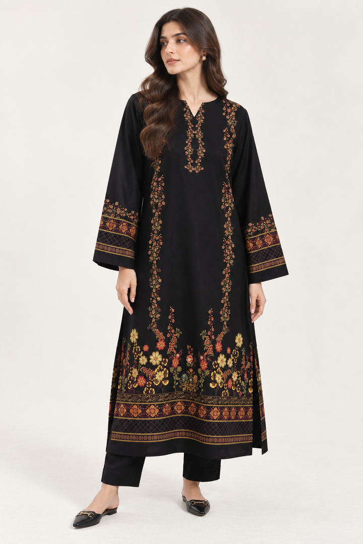 Noir Heritage Printed Co-ord Set