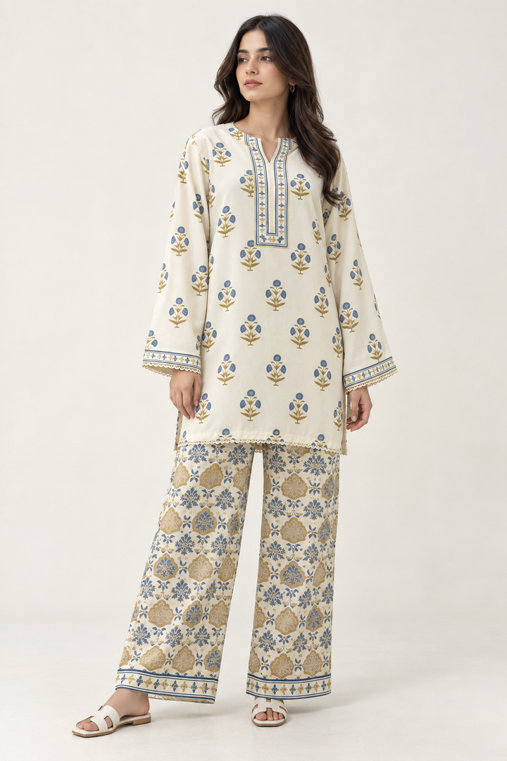 Saffron Blue Co-ord set