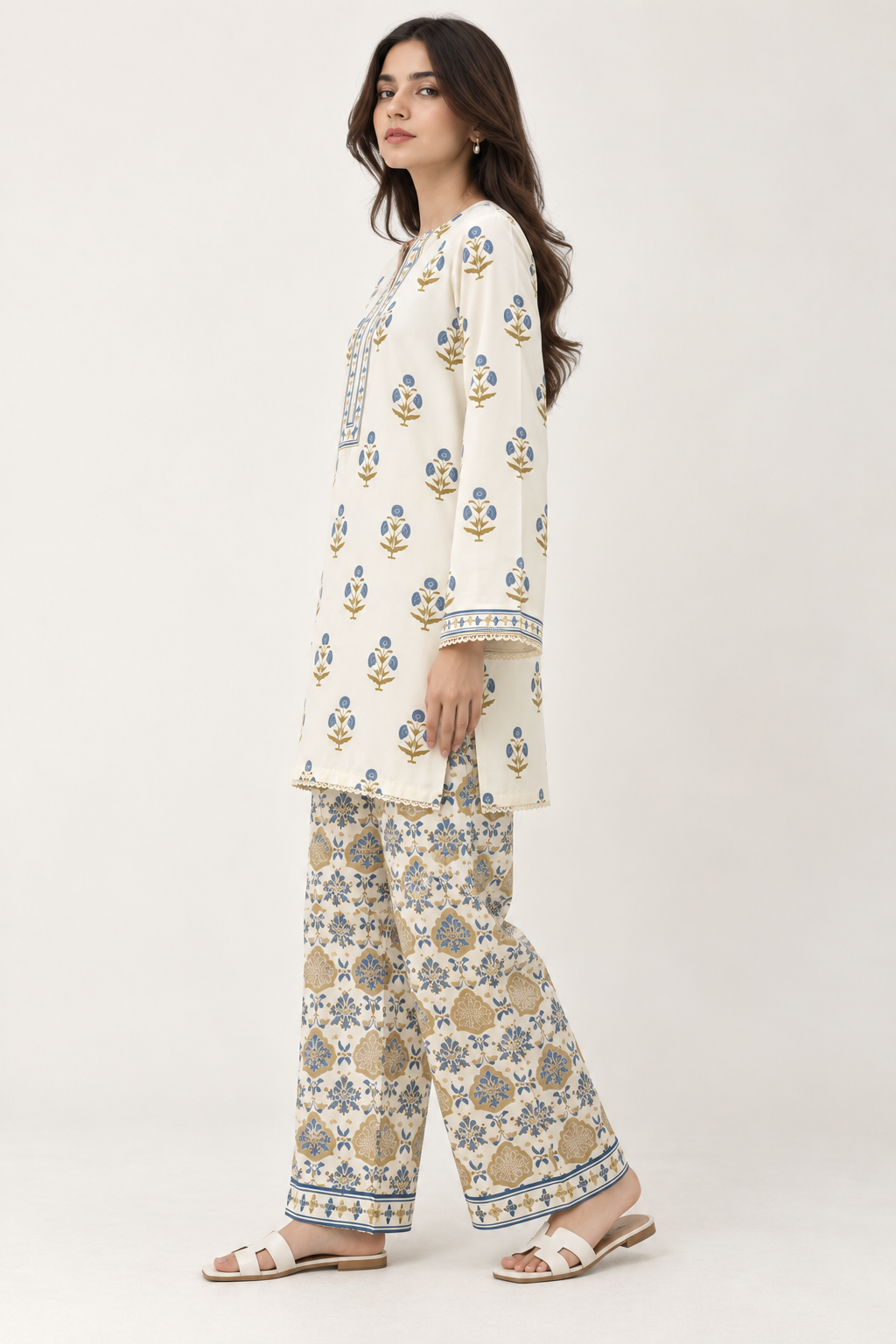 Saffron Blue Co-ord set