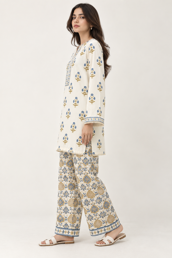 Saffron Blue Co-ord set