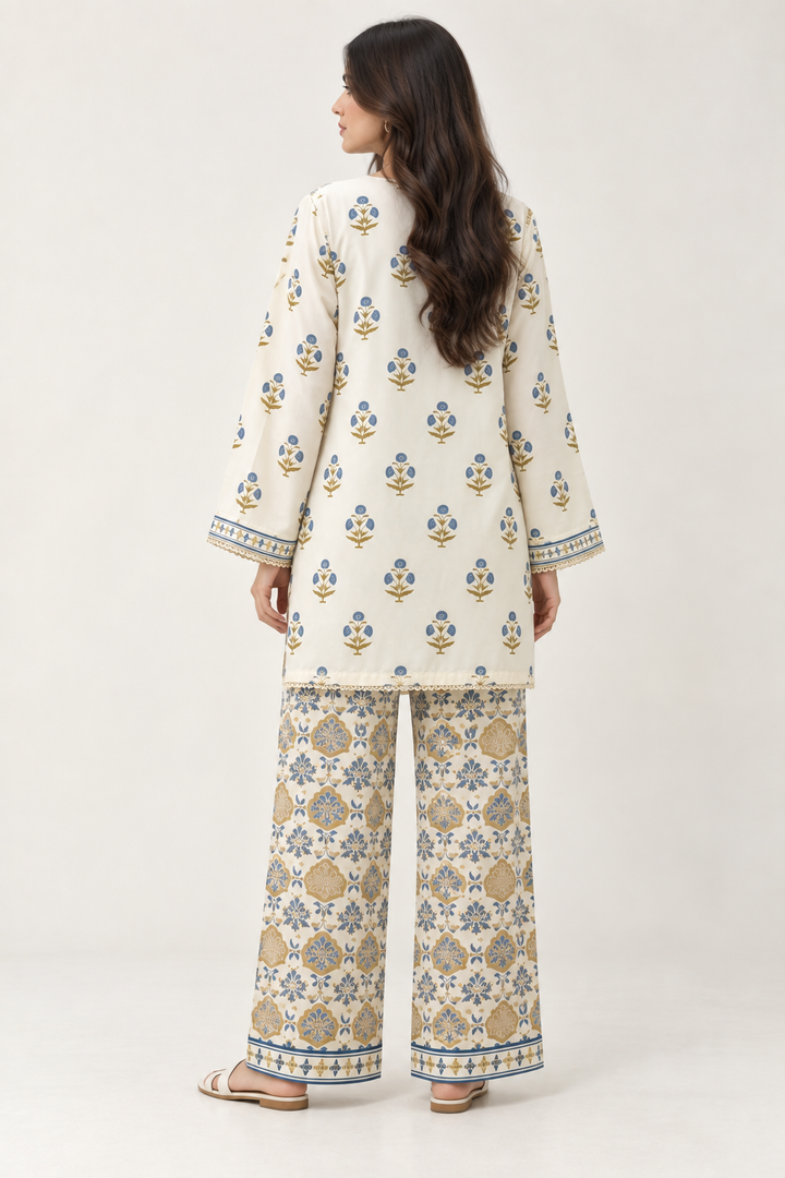 Saffron Blue Co-ord set