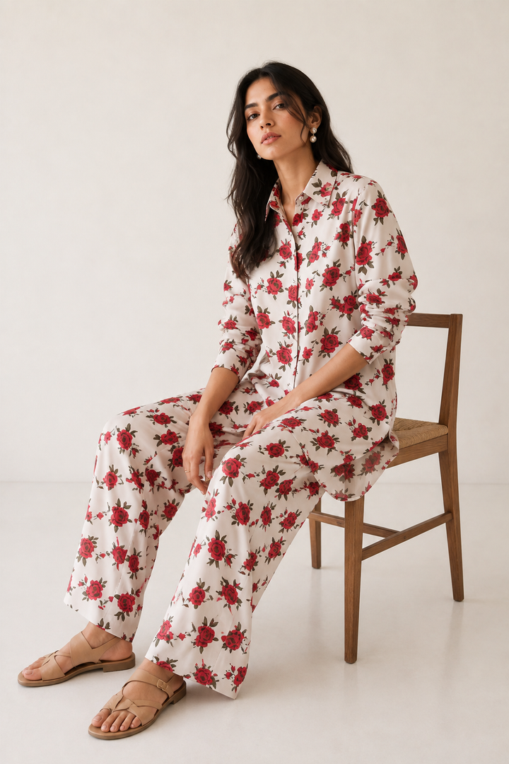 Printed Co Ord Set - 13