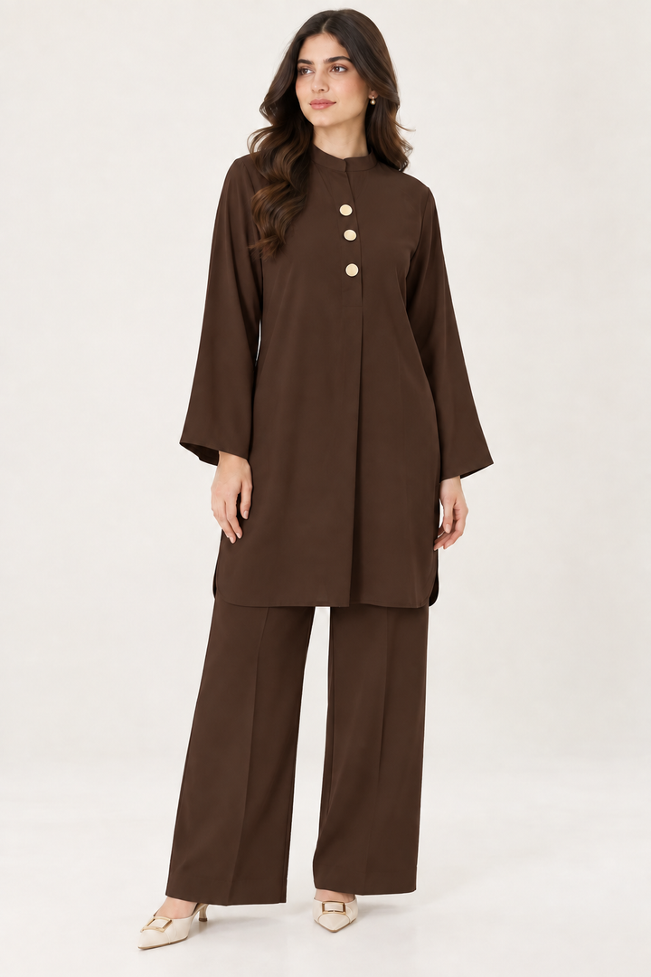 Chocolate  Brown Co-ord