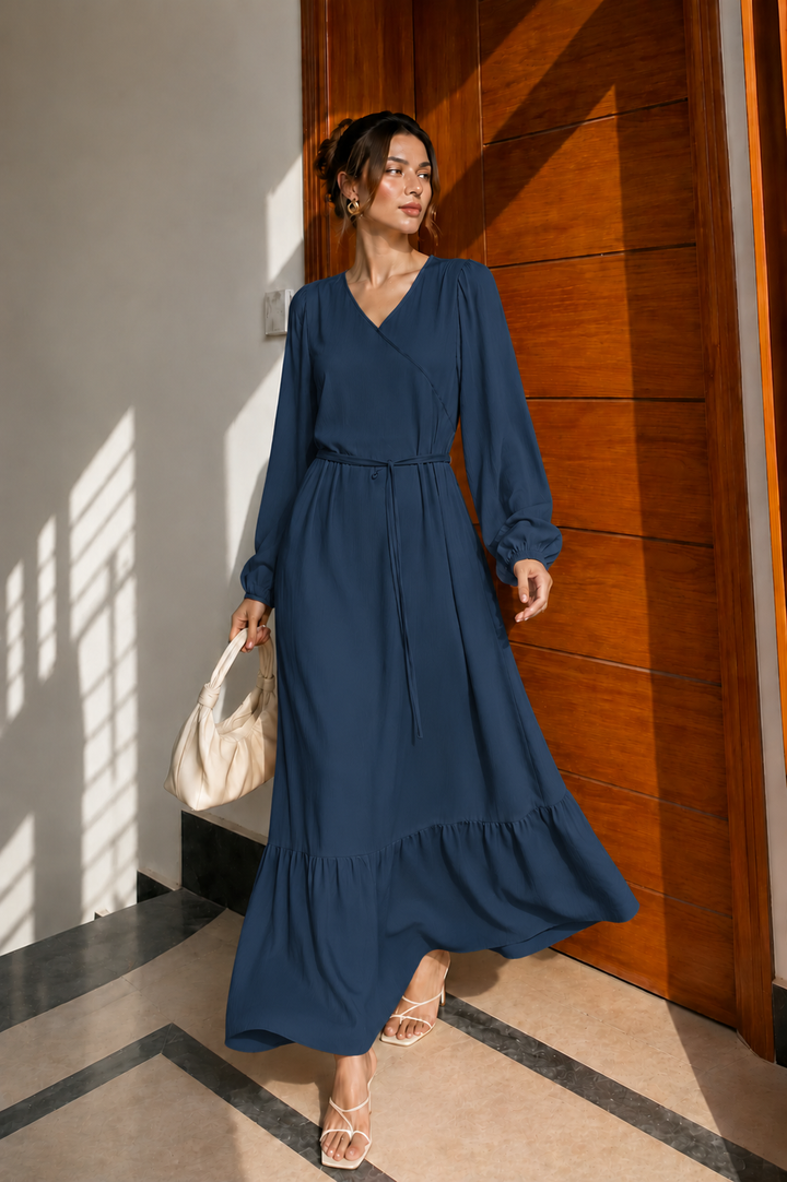 Teal Maxi Dress - 01