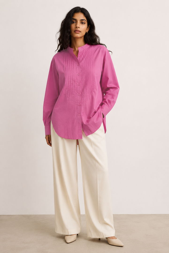 Pink Orchid Cambric Top