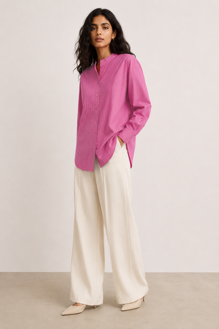 Pink Orchid Cambric Top