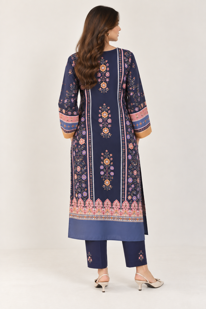 Midnight Blossom Printed Co-ord Set