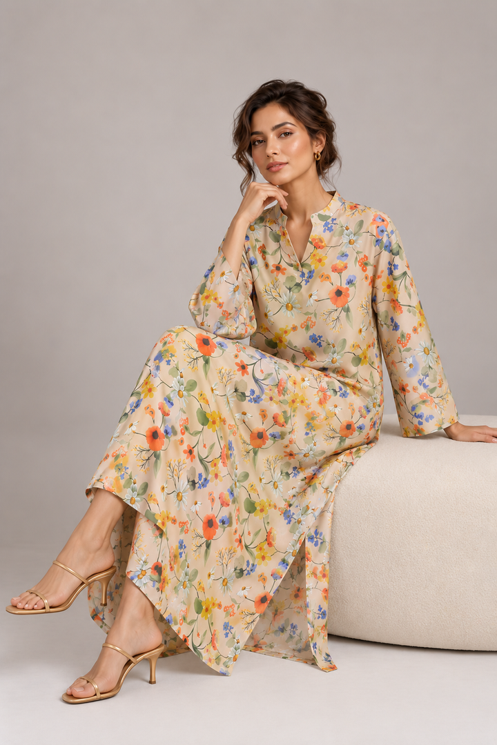 Floral Reverie Kaftan