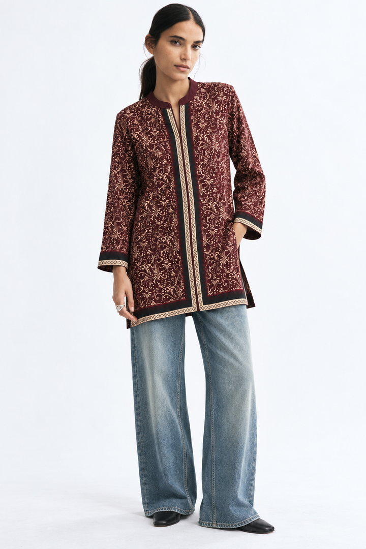 Burgundy Heritage Shirt