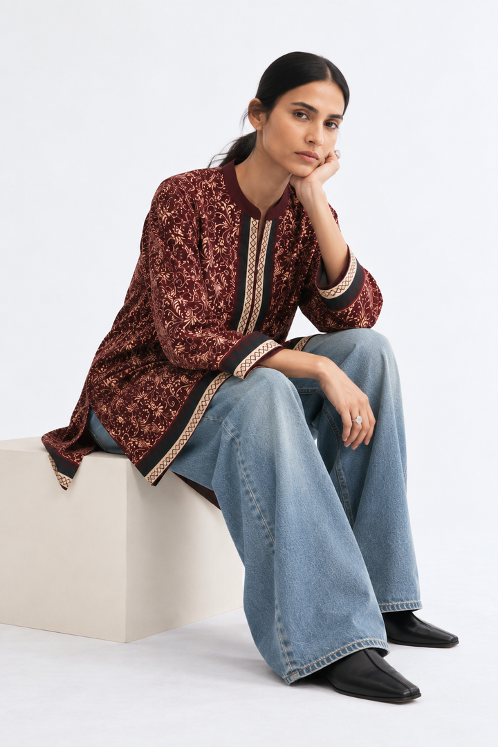 Burgundy Heritage Shirt
