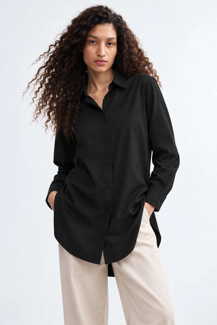 Black Cambric Top