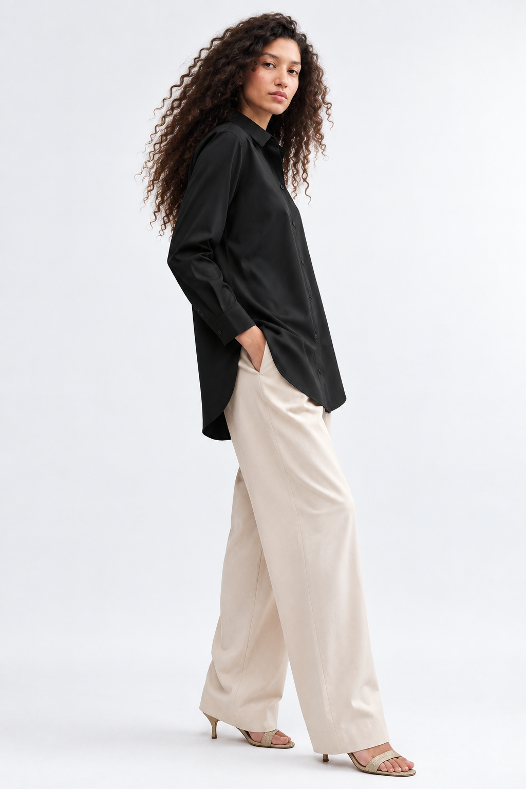 Black Cambric Top