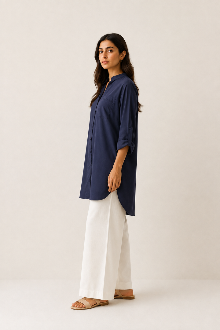 Navy Blue Top