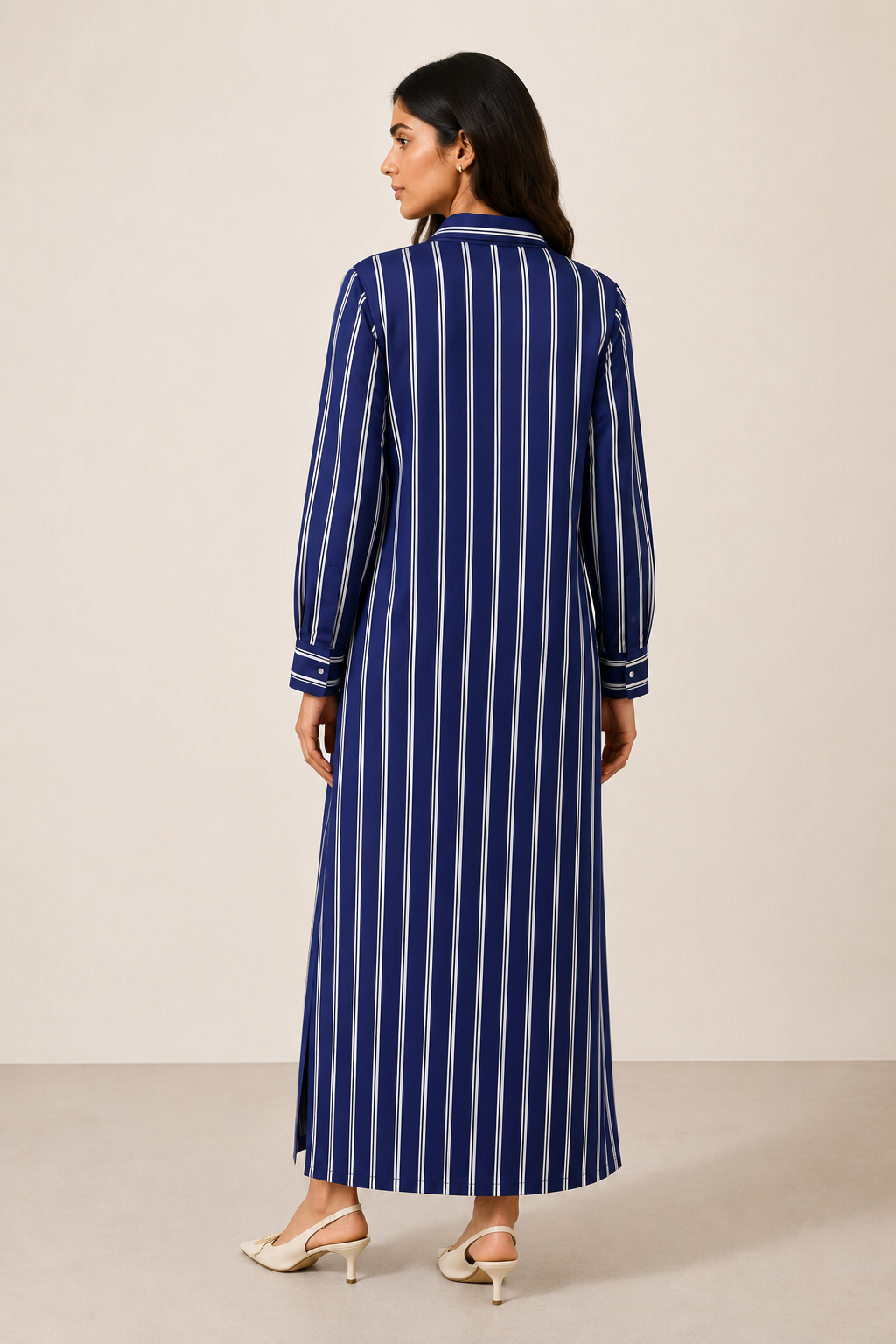 Sapphire Stripe Dress