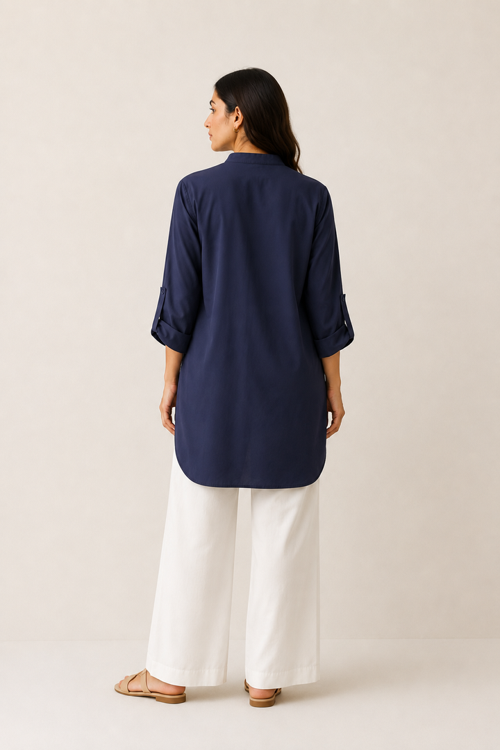 Navy Blue Top