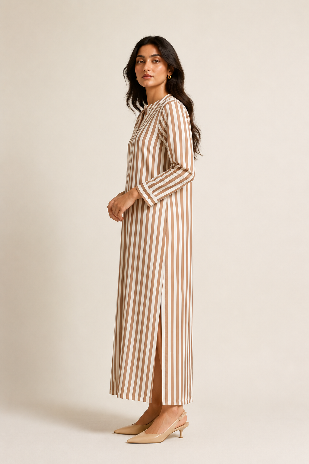 Latte Stripe Dress
