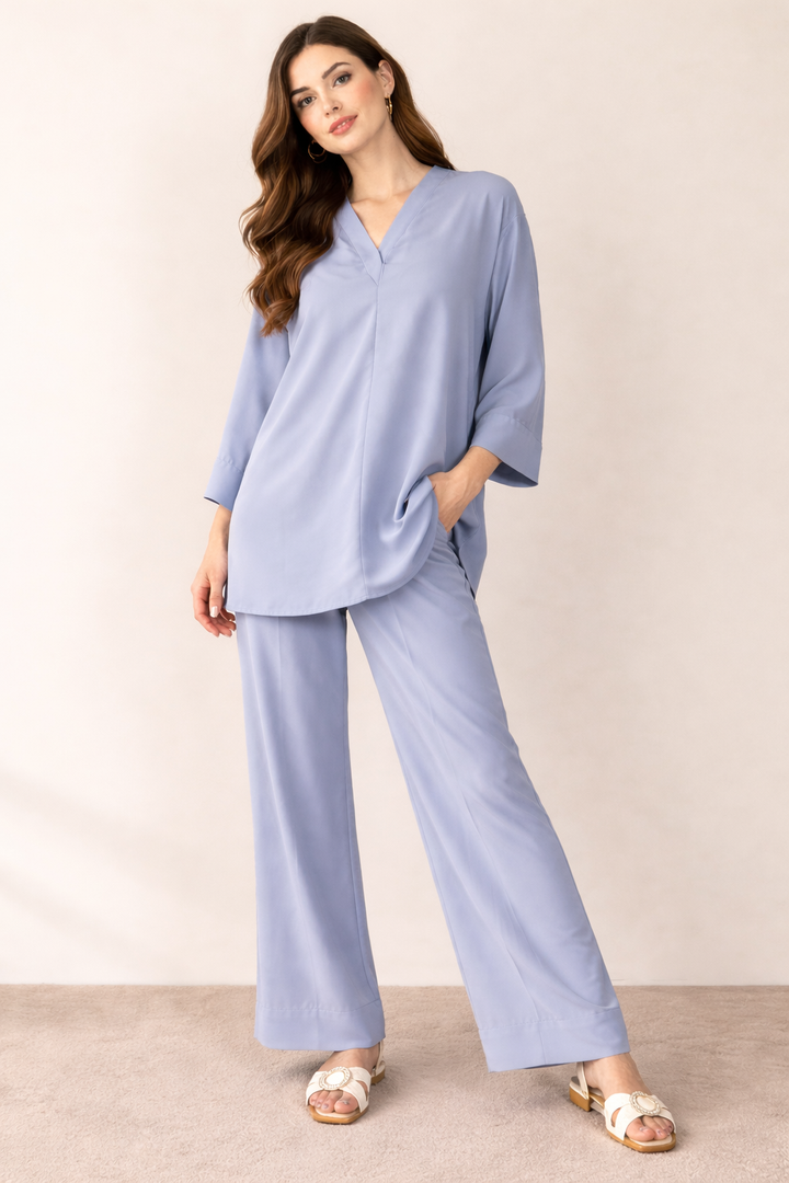 Cloud Grey Co-Ord Set