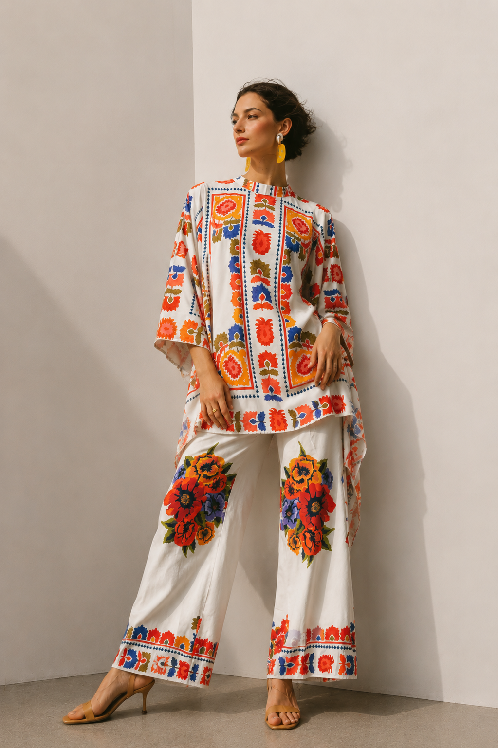 Flora Mosaic Co-Ord Set