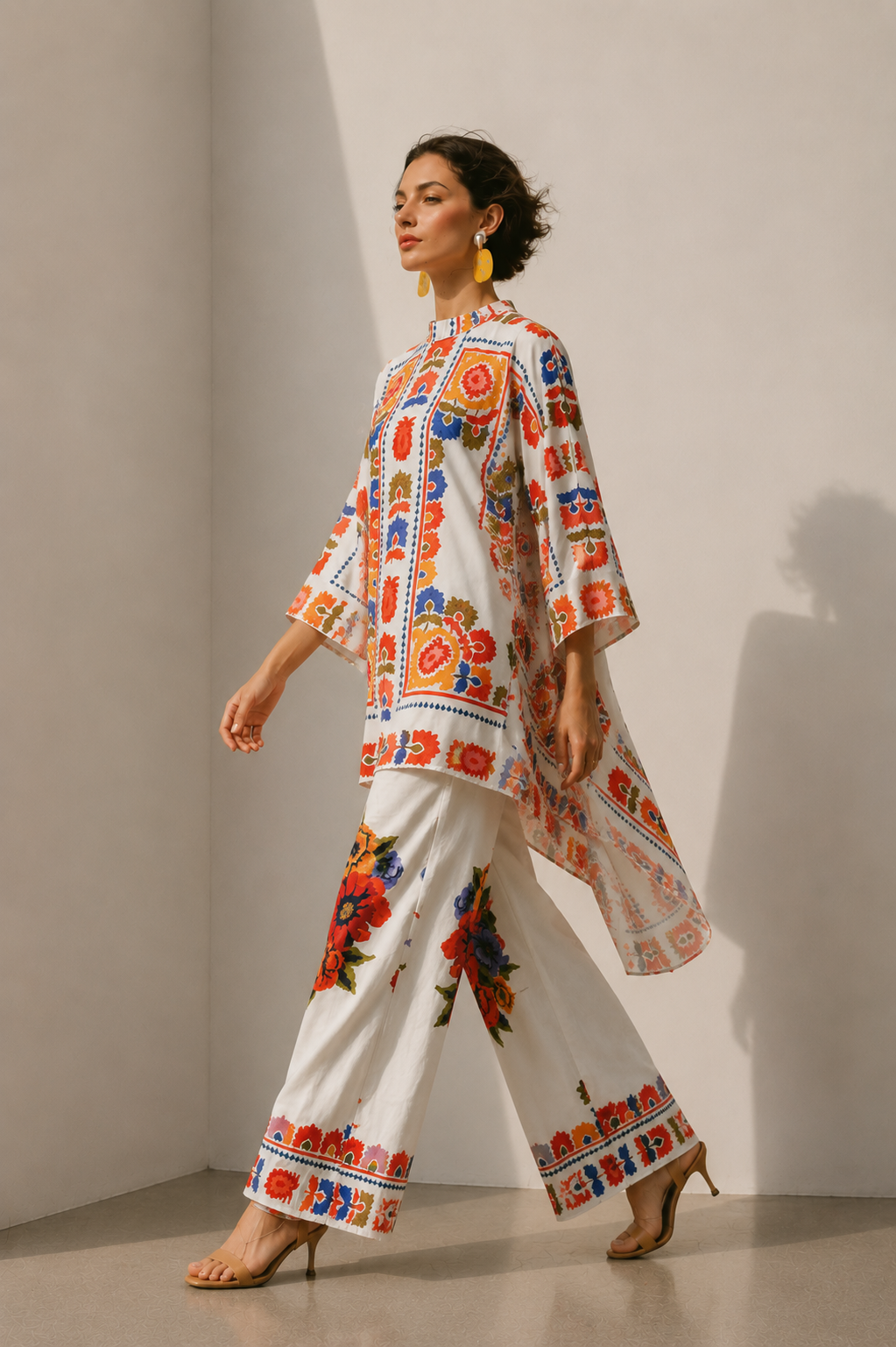 Flora Mosaic Co-Ord Set