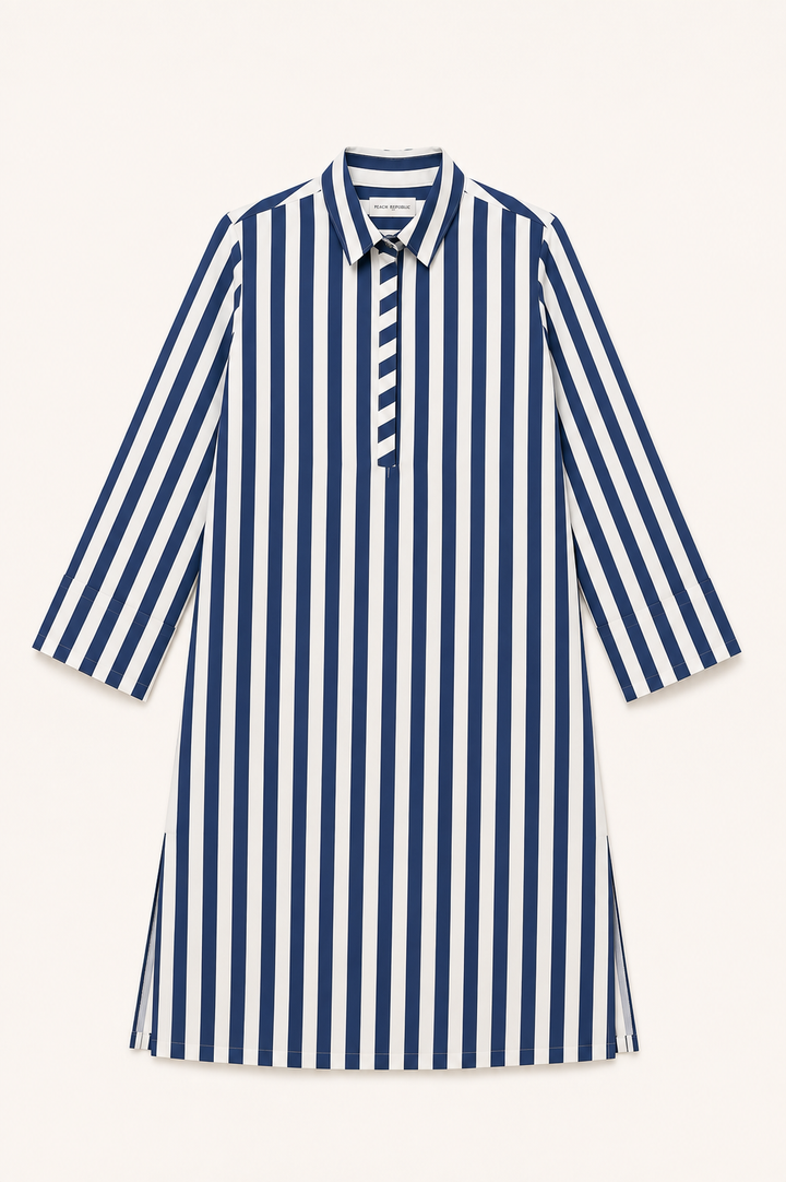 Azure Stripe Tunic