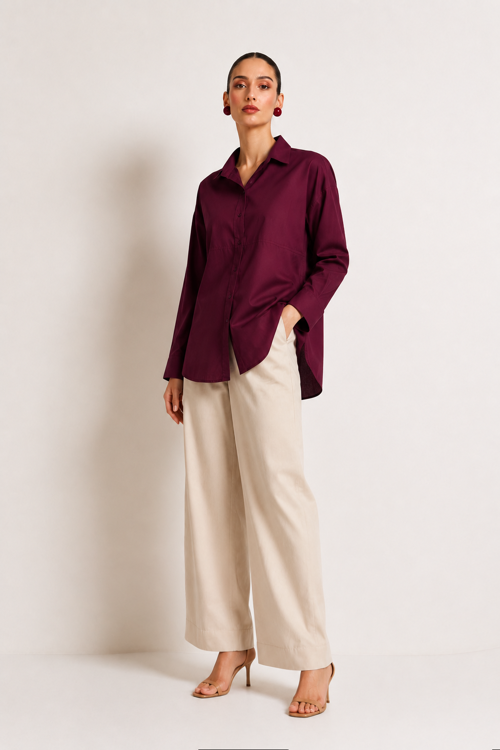 2 Pcs Contrast Co Ord Set - 03