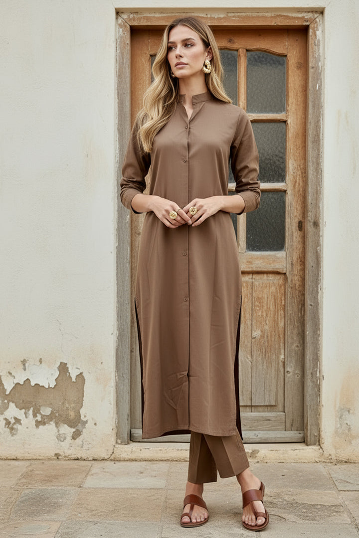 Button-Down Dress