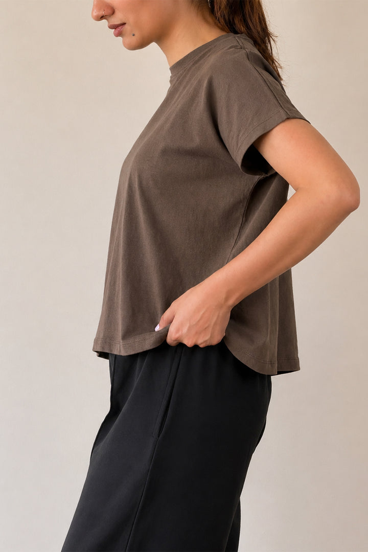 RELAXED FIT COTTON T-SHIRT