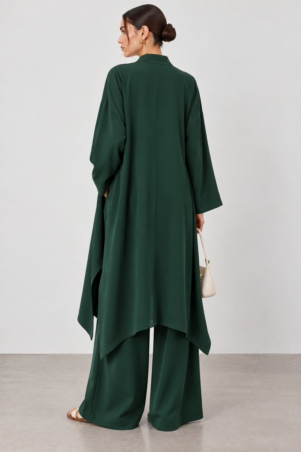 Bottle Green Flow Co-ord