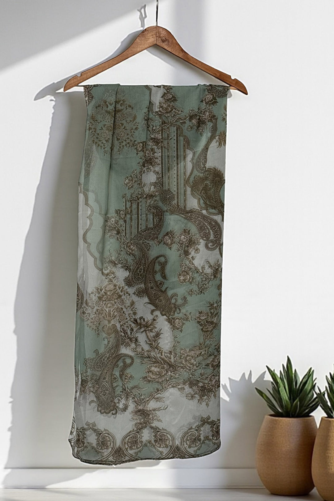 Printed Chiffon Dupatta - 04