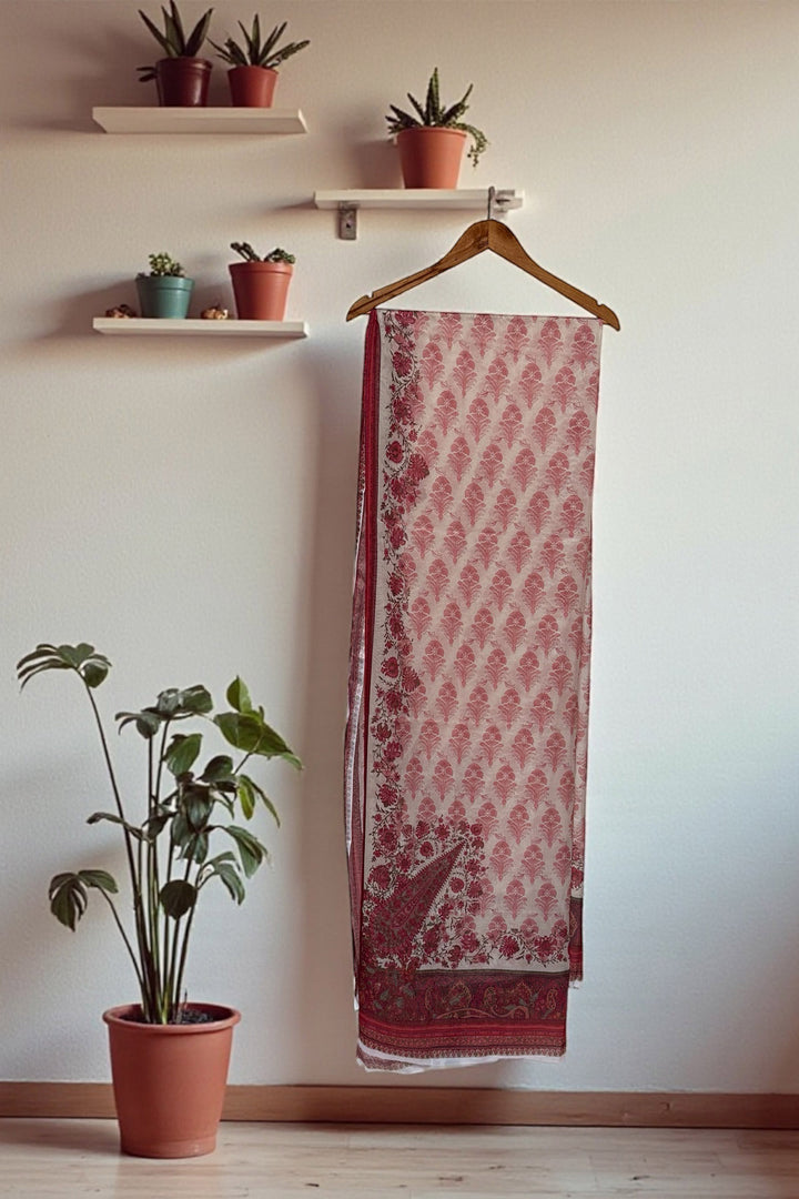 Printed Chiffon Dupatta - 01