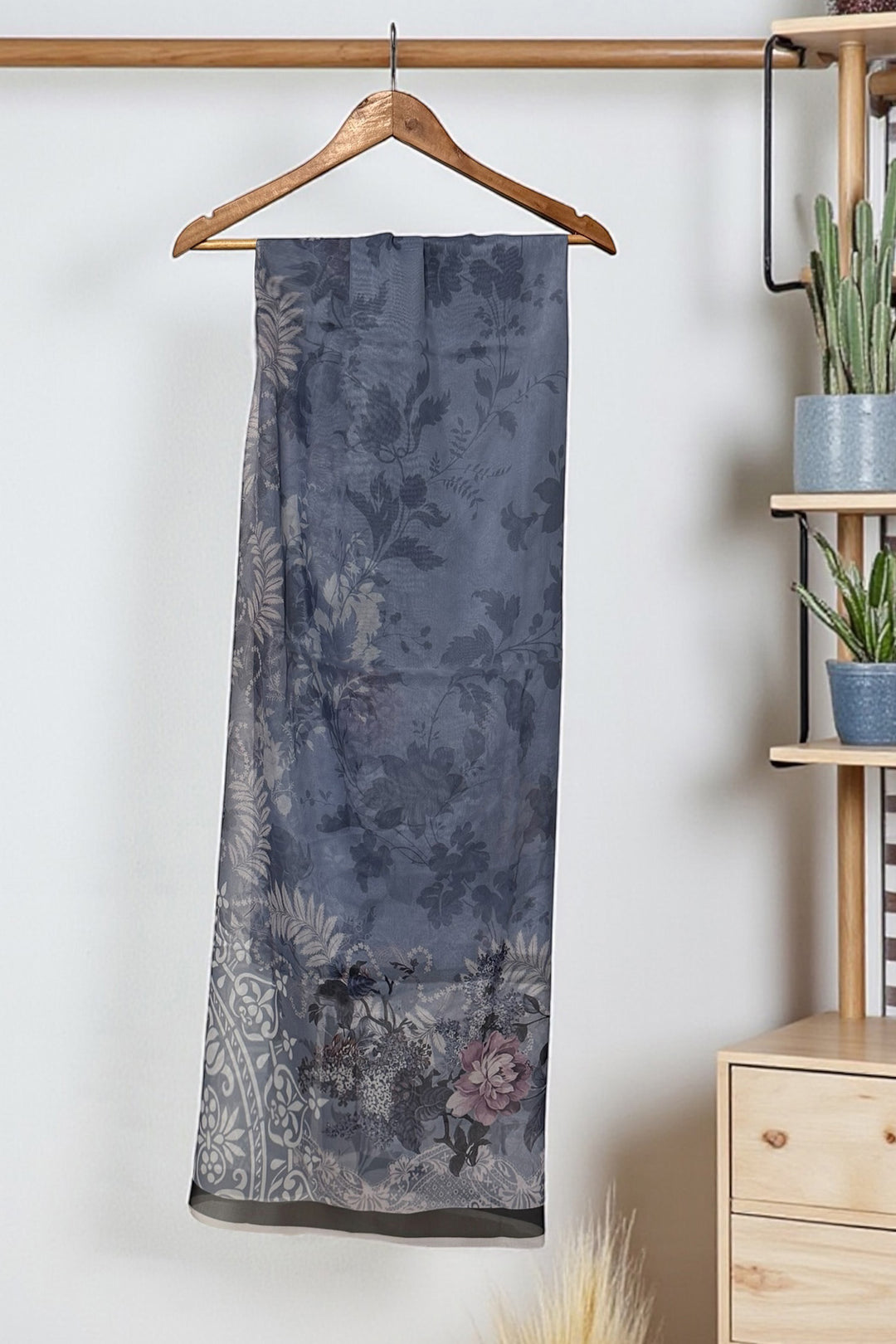 Printed Chiffon Dupatta - 03
