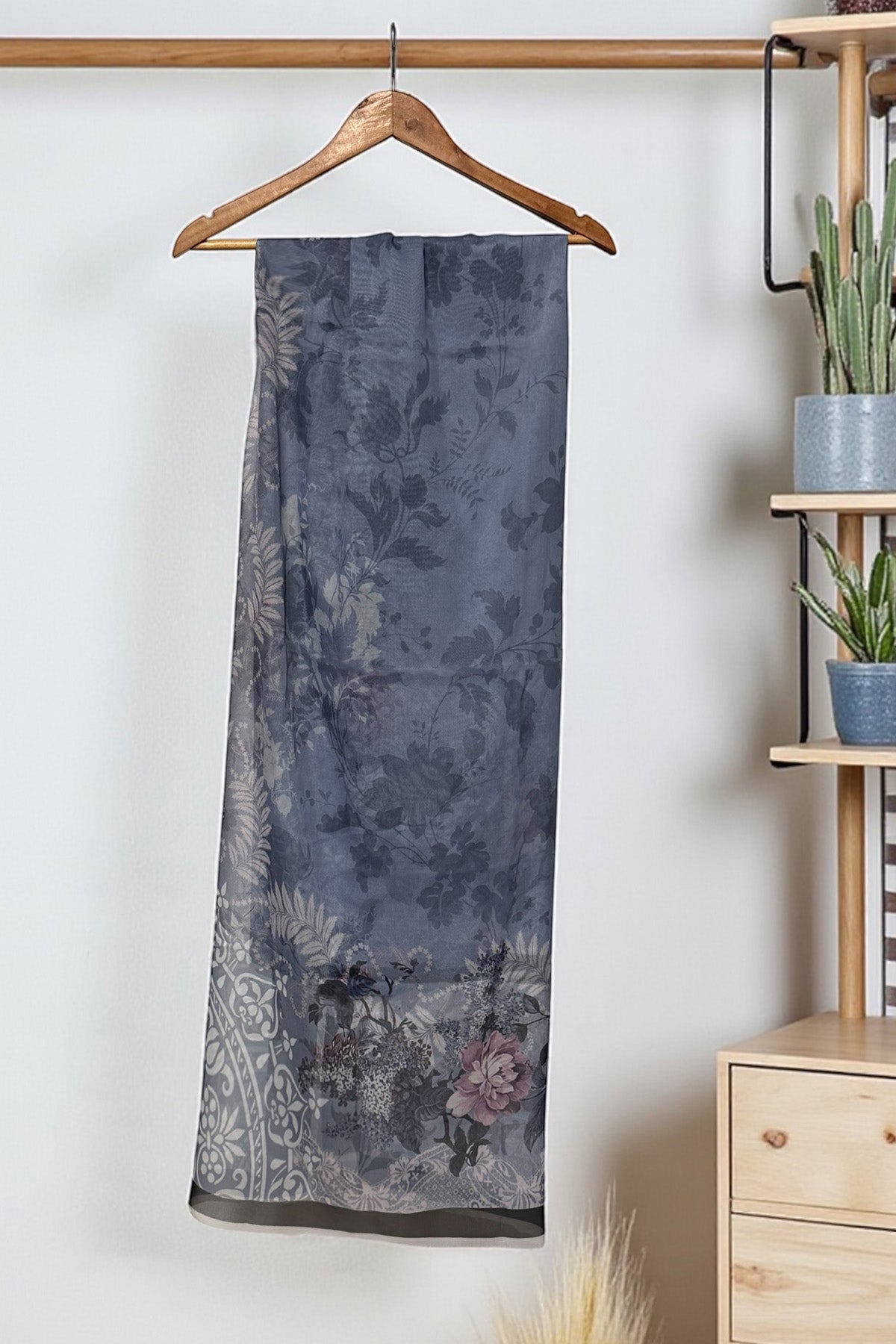 Printed Chiffon Dupatta - 03