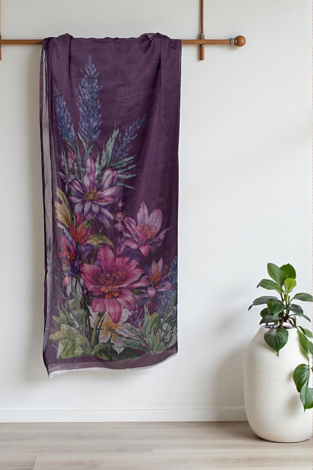 Printed Chiffon Dupatta - 05