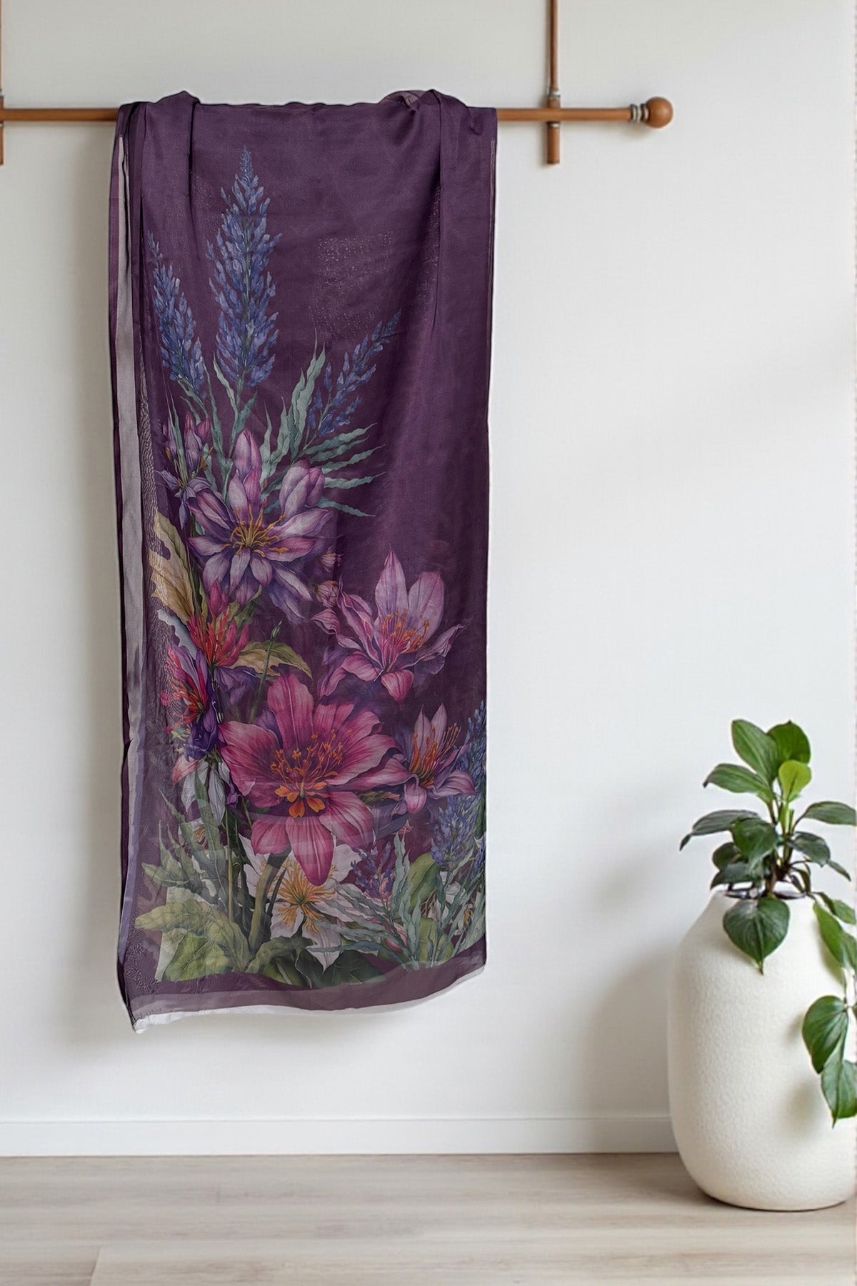 Printed Chiffon Dupatta - 05