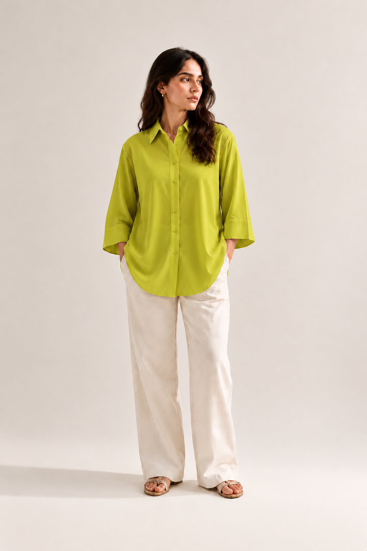 Limeade Button-Down