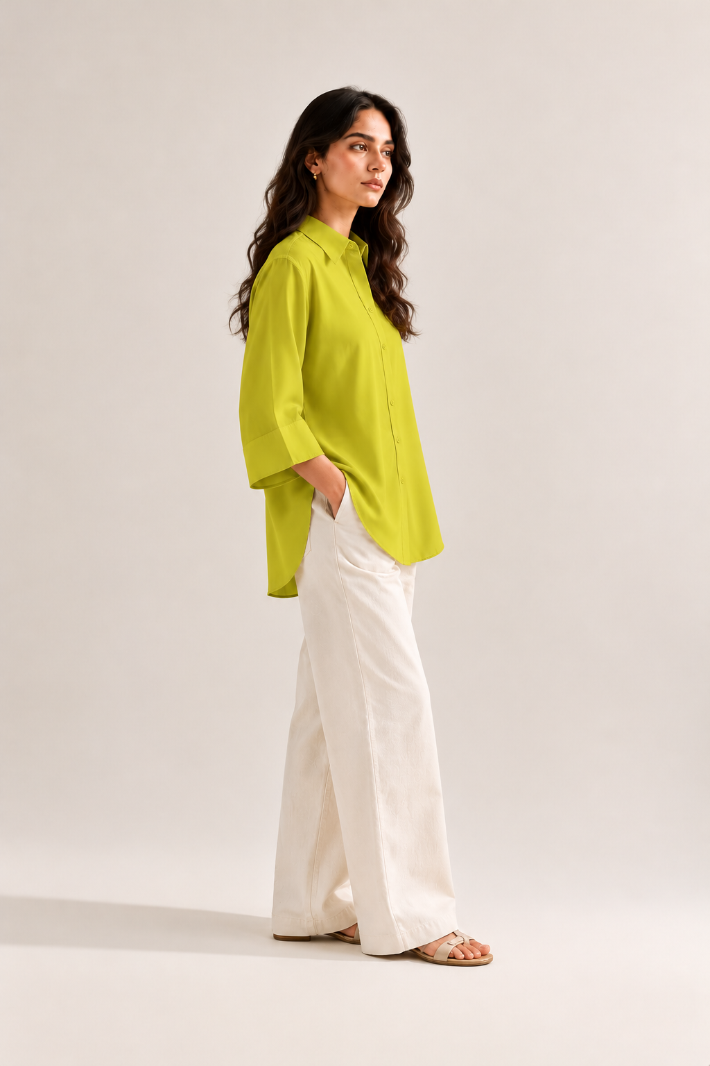 Limeade Button-Down