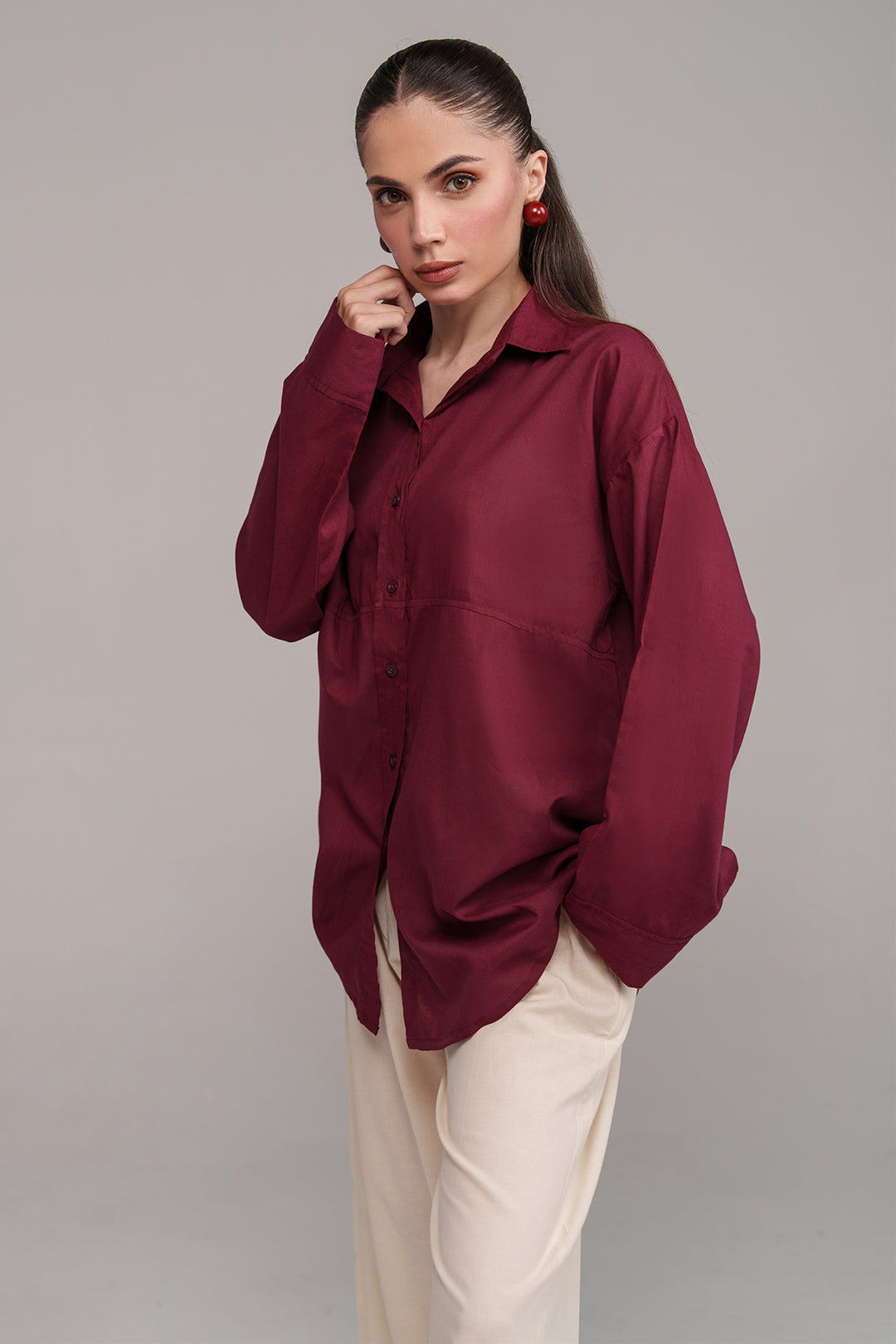 2 Pcs Contrast Co Ord Set - 03