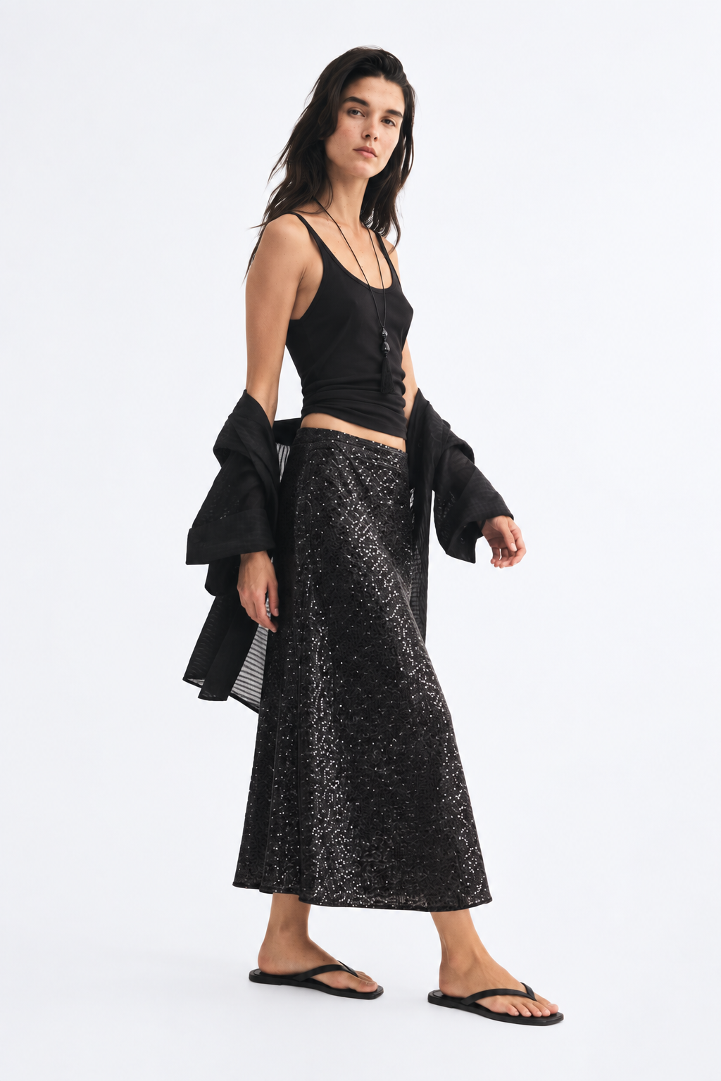 Midnight Shimmer Skirt