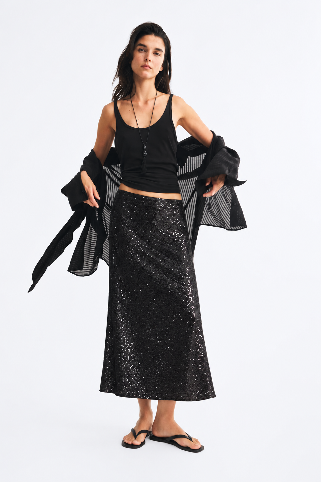 Midnight Shimmer Skirt