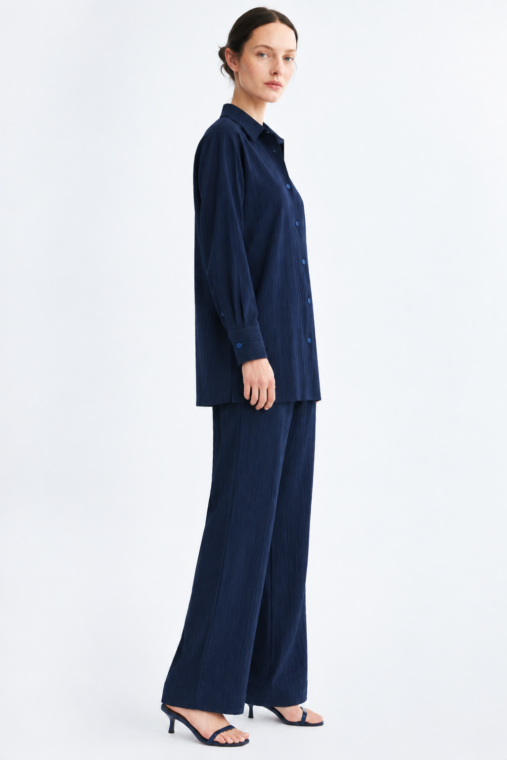 Navy Blue Co Ord Set