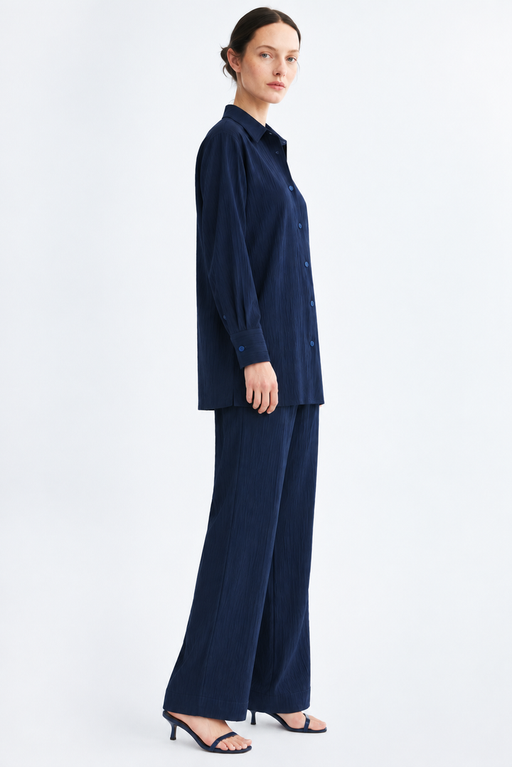 Navy Blue Co Ord Set